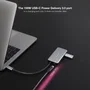 Nanocable Hub USB-C 5 en 1 Gris 15cm 10.16.1005